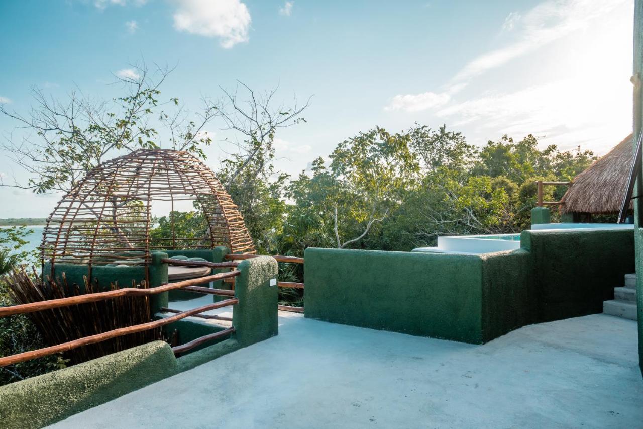 Casa Pibe, Private Jacuzzi, Pier And Rooftop Villa Bacalar Kültér fotó