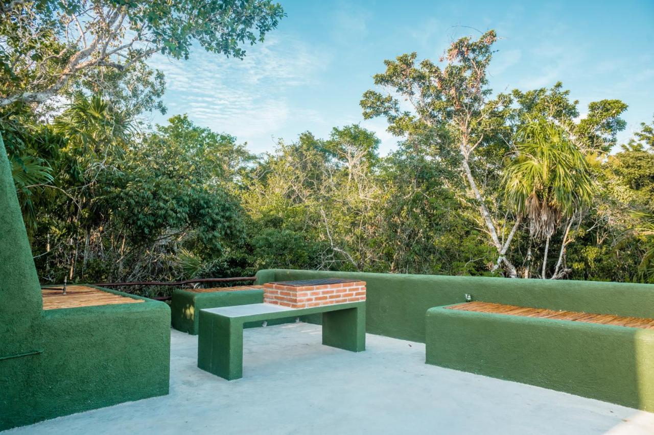 Casa Pibe, Private Jacuzzi, Pier And Rooftop Villa Bacalar Kültér fotó
